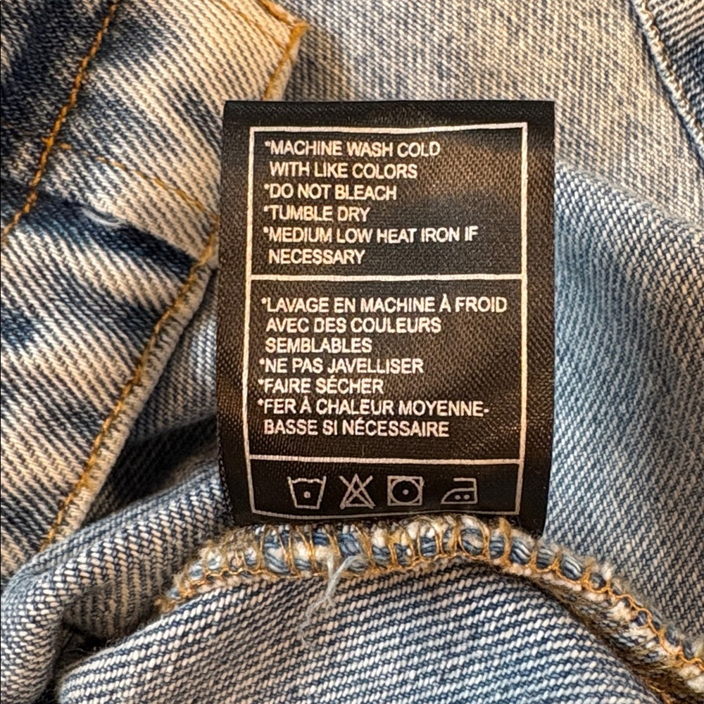 STEVE MADDEN Denim Shirt Jacket in Color Washed Blue - Picture 13 of 13